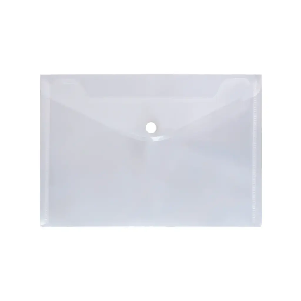 Sobre PVC trasparente con Broche A4