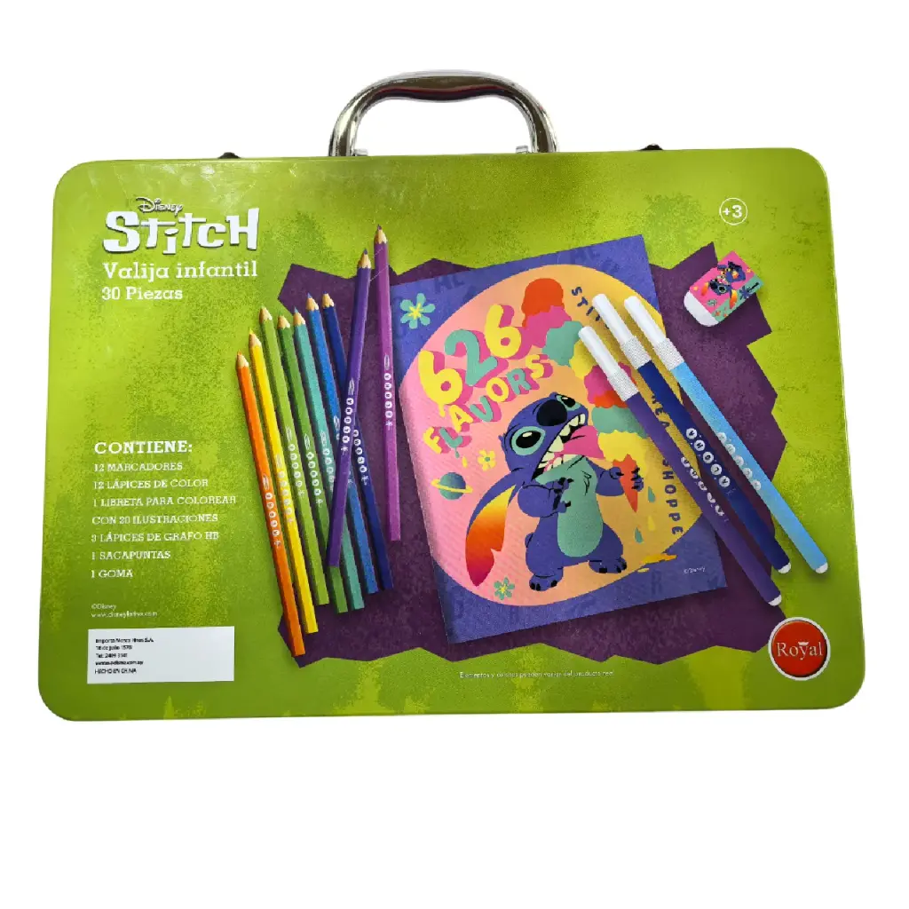 Valija de Colores Metal Stitch Royal