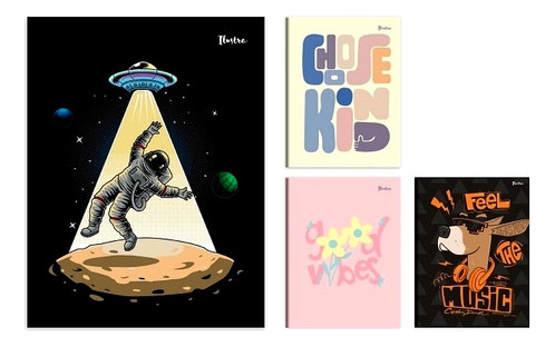 Cuaderno Liso Ilustra - 96h