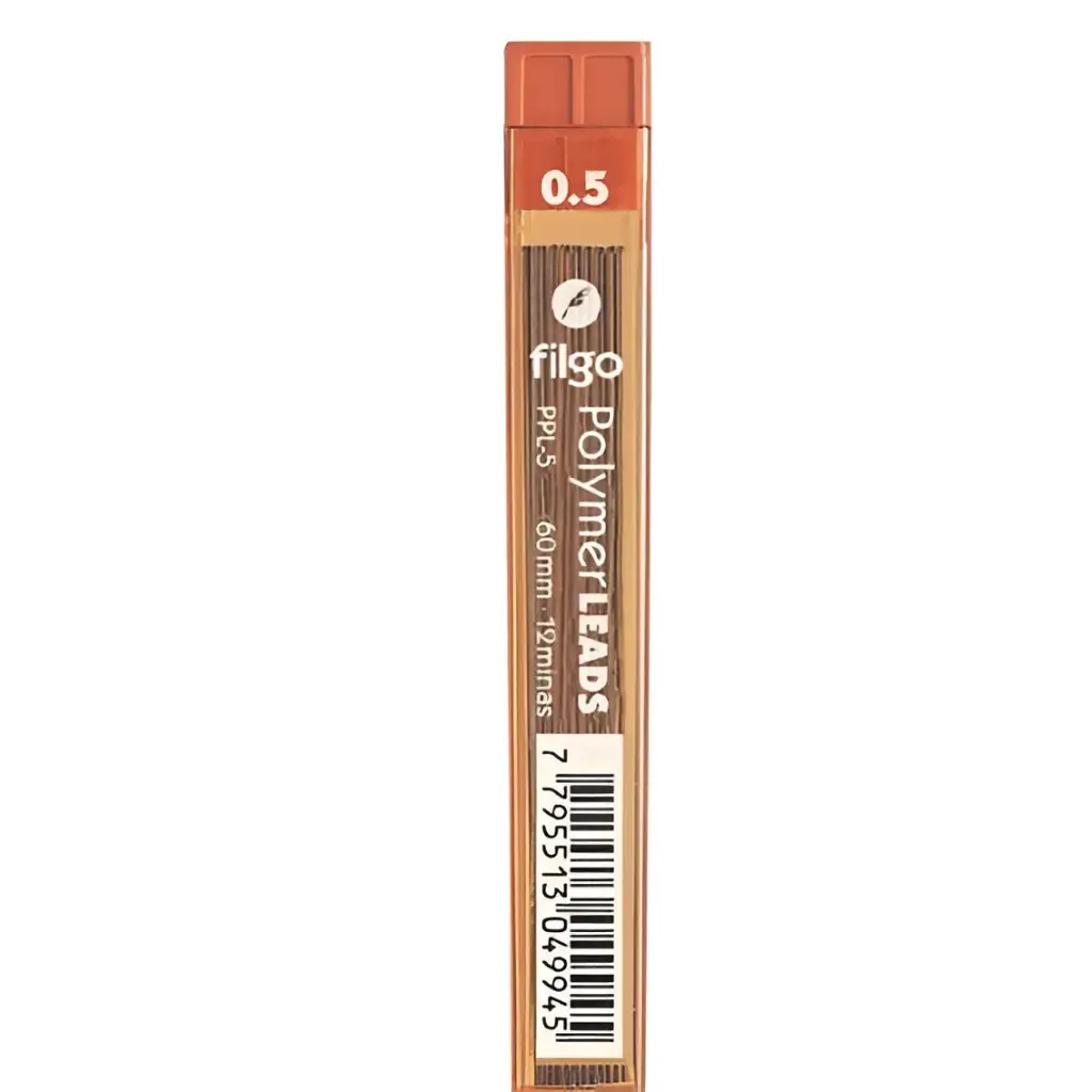 Minas 0.5 Mm HB Tubo 12 Unidades Filgo