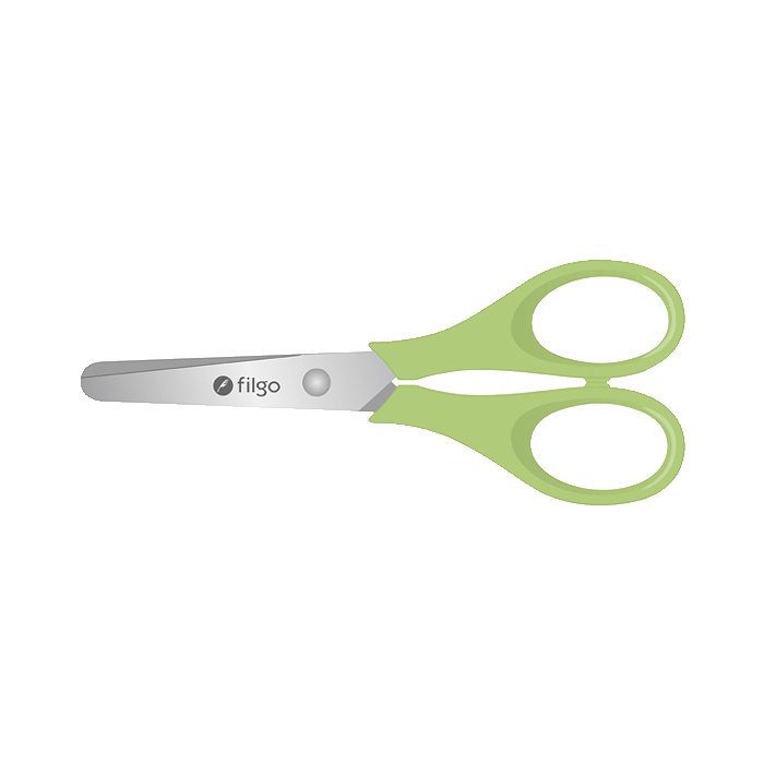 Tijera Escolar Pinto x1 Filgo