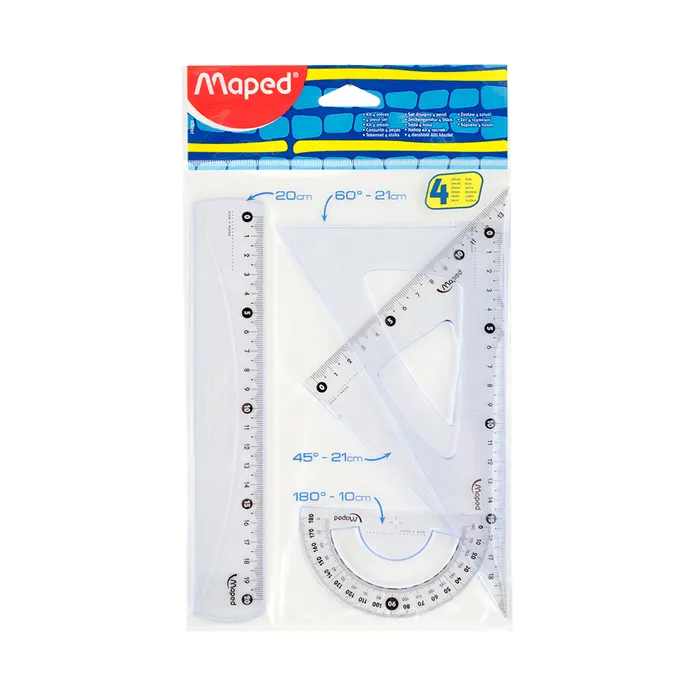 Juego de Geometria Smart 20cm Maped