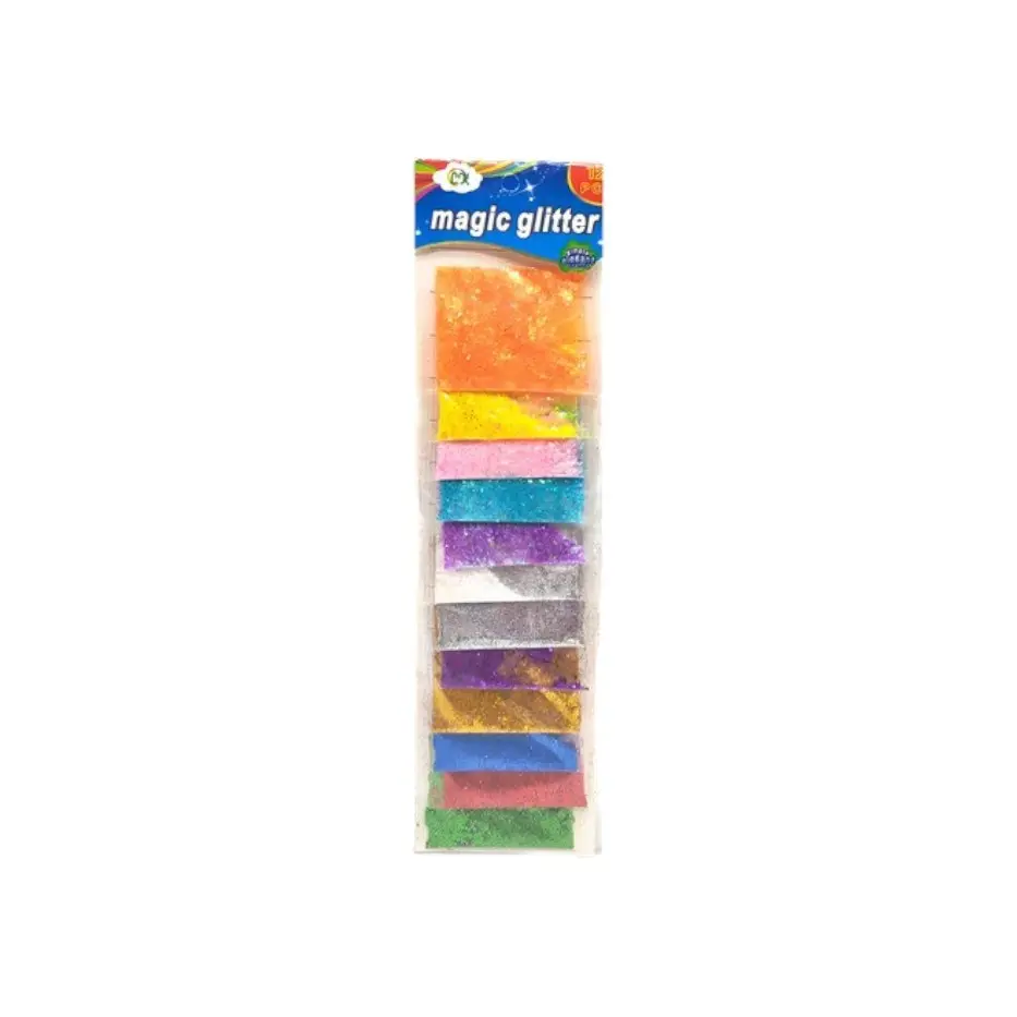 Glitter en Polvo Colores 2g x12