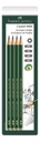 Set 4 Lapices de Grafito Faber-Castell