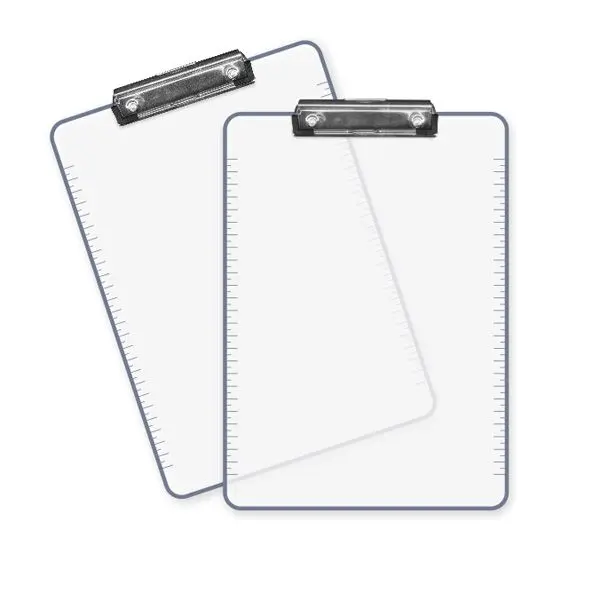 Porta Block Acrílico A4 con Clip x1