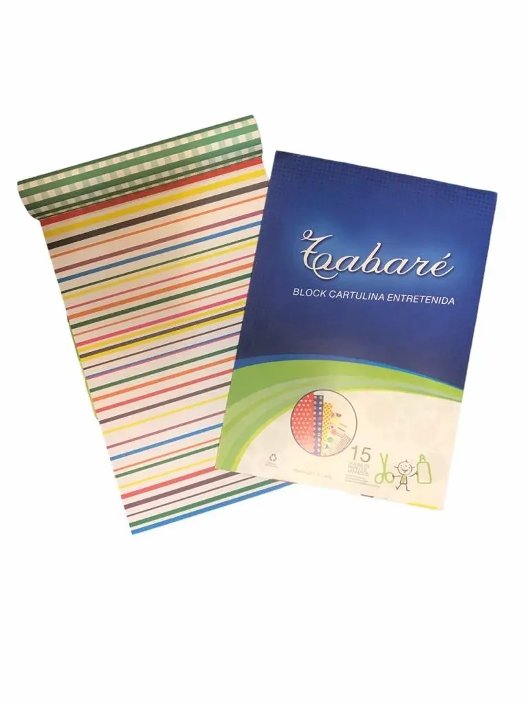 Block Cartulina Entretenida A4 Tabare - 15H