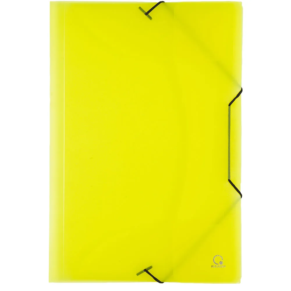 Carpeta con Elástico Plástica A4