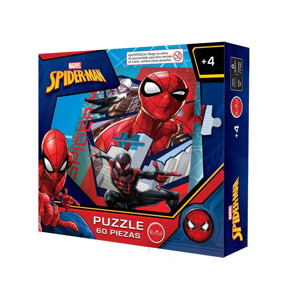 Puzzle 60 Piezas Spider-Man Royal 