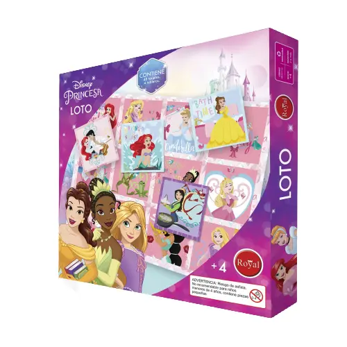 Juego Loto Princesas Royal 