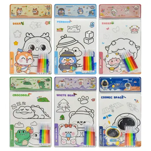 Láminas para Colorear con Marcadores