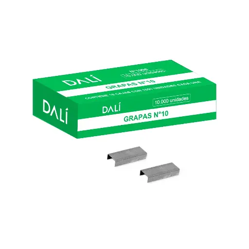 [55976256] Broches para Engrampadora Nº 10 x1000 DALI