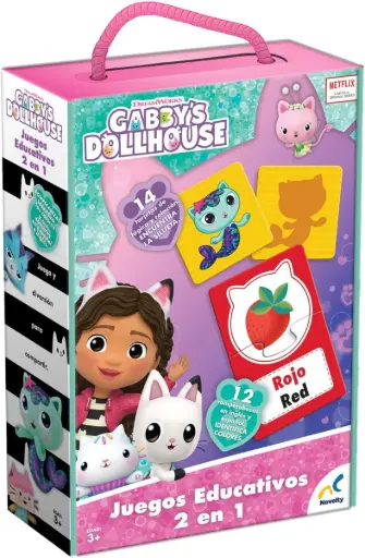 Juegos Educativos Gabby's Dollhouse 2 En 1