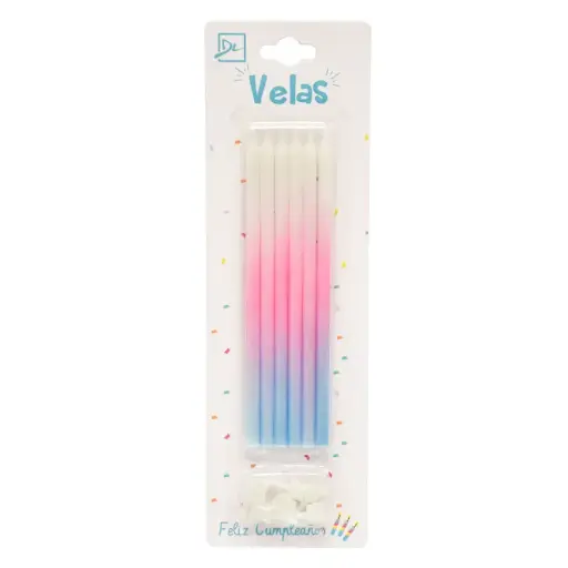 [82618927] Velas Cumpleaños Pastel  x6 - DALI 