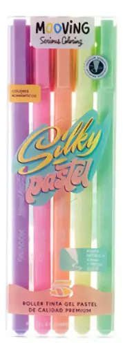 [97965677] Bolígrafo Roller Pastel x5 Mooving 